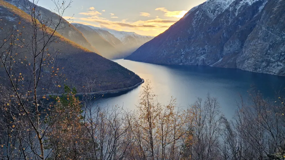 Utsikt frå Skarpenor