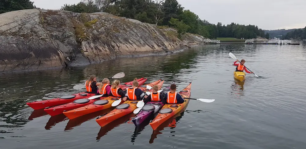 Friluftsskole på Breivoll august 2019
