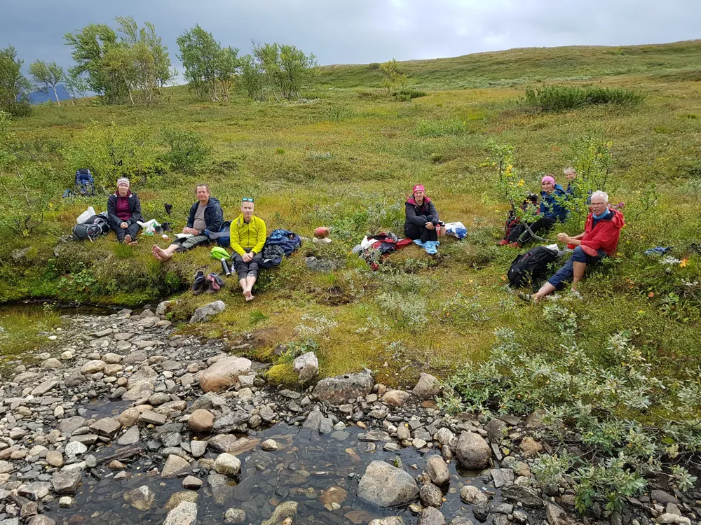 Fellestur Beiarstua - Bjellåvasstua - Russånes august 2019