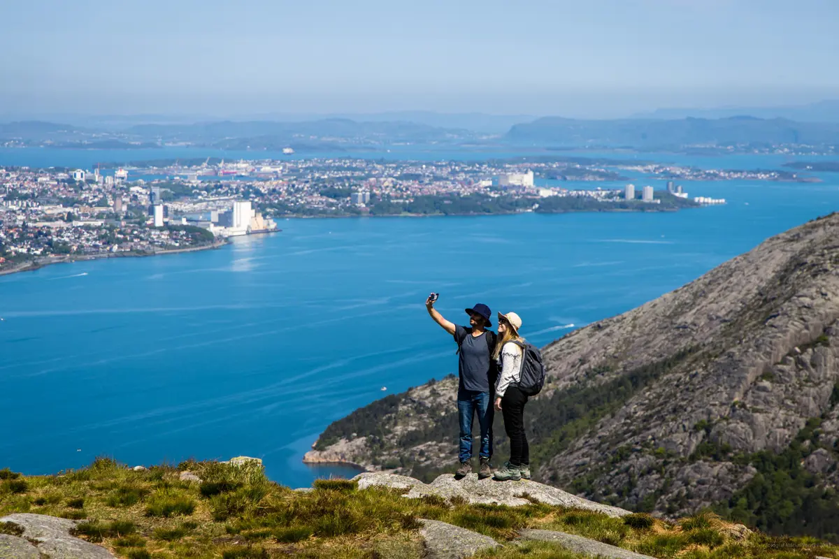 Bilder fra 7-nutsturen 2023 hvor løypa gikk fra Vatne skytebane og innom nyheten Timpeltu.