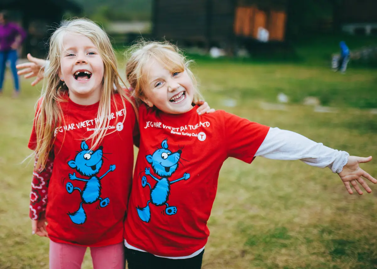 Barnas turlag med familicamp på Sota sæter i Juli 2015. 