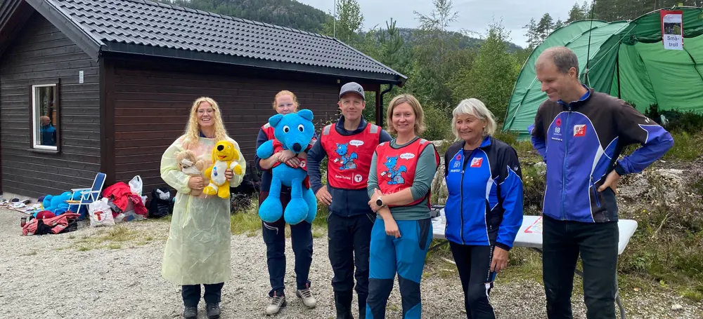 Barnas Turlag Midt-Telemark arrangerte Kom deg ut-dagen ved skistadion ved Nordbøåsen.