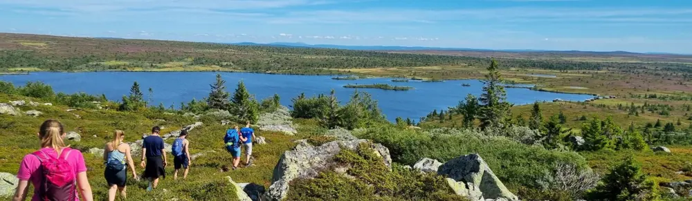 Turgruppe går mot Øyungen