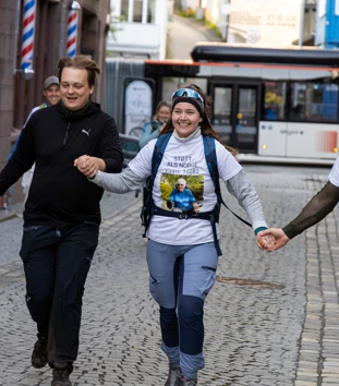 Familien Engeberg gikk 7-fjellsturen 28. mai 2023 til ære for sin bestefar Harald Jacobsen som elsket 7-fjellsturen.