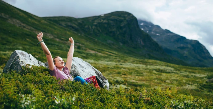 Mari Stephansen på Vinjerock.