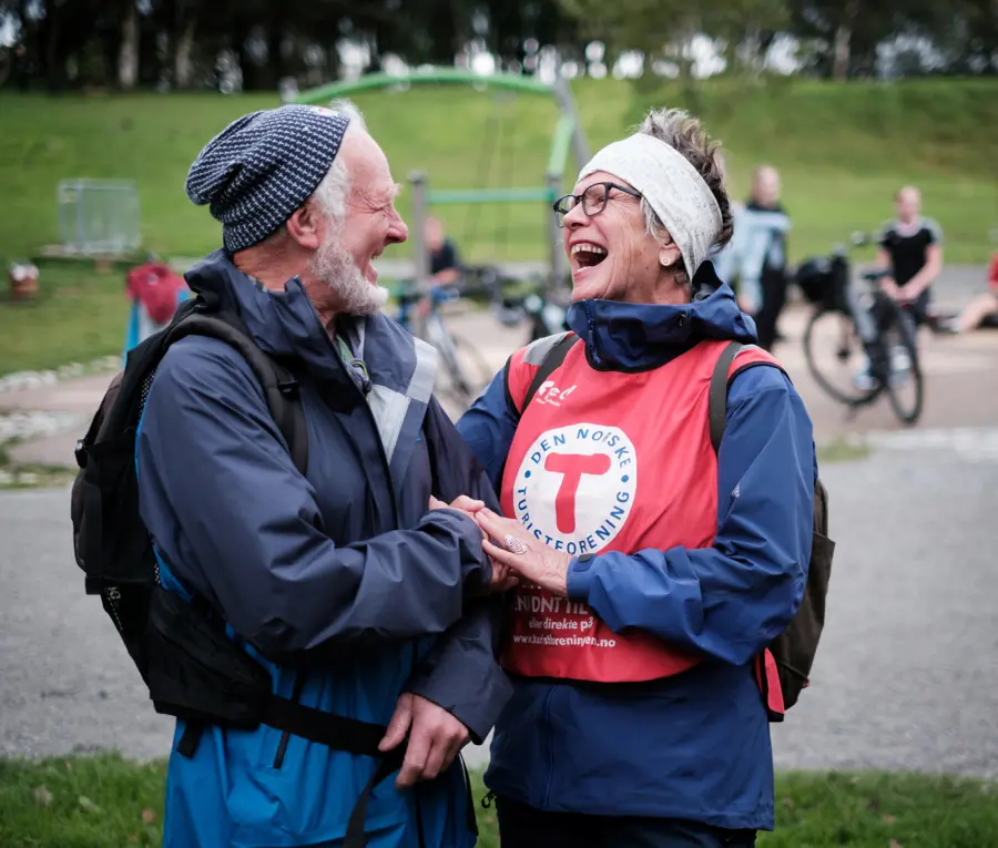 52 hverdagsturer, hverdagstur med Rune Bjerga i samarbeid med Stavanger kommune. Tjensvollturen. Turlederne Frederik Hansen og Ingri Høiland. Frivillig.