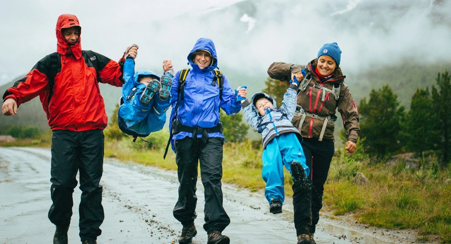 Barnas turlag med familicamp på Sota sæter i Juli 2015.