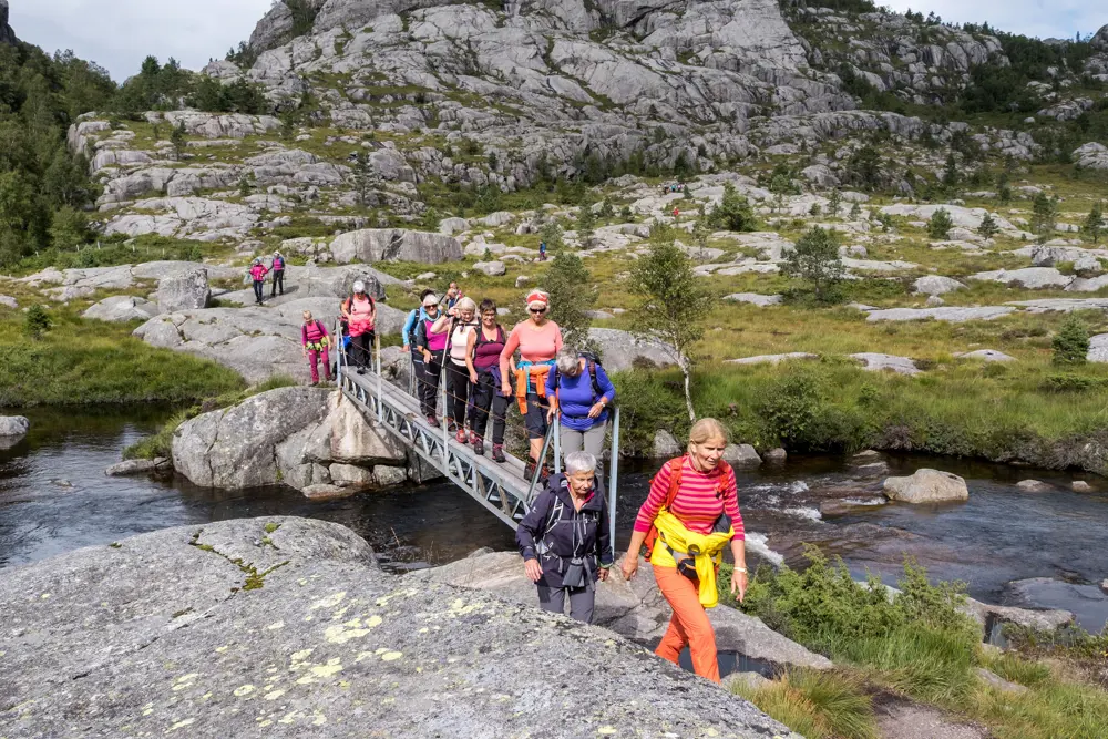 Tur til Sollifjellet med 60+