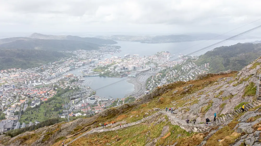 Ulriken, 7-fjellsturen 28. mai 2023.