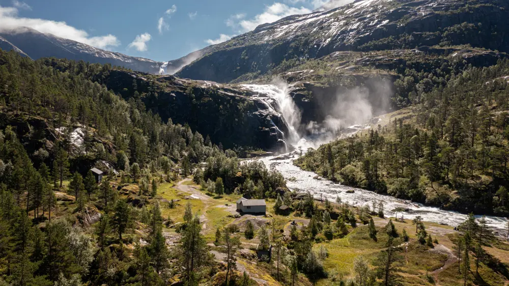 Nykkjesøyfossen i Husedalen