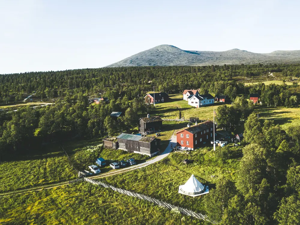 Hytte i kulturlandskap