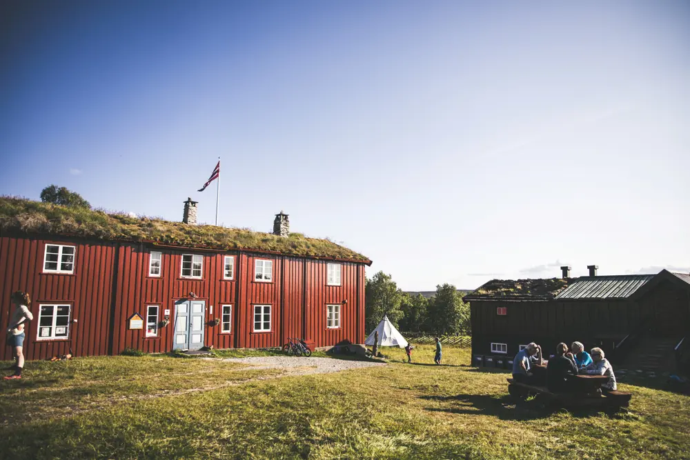 Red cabin