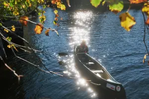 Fisketur med vennegjeng til Katnosdammen, Nordmarka.